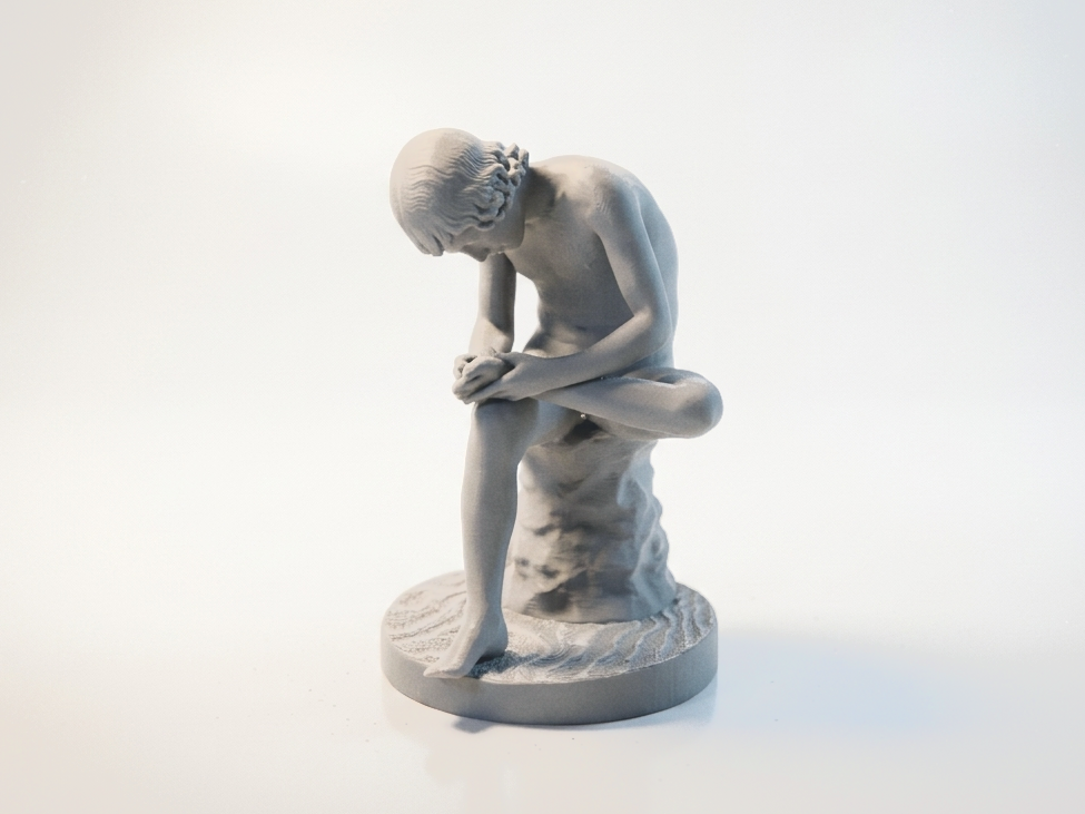 Classic Boy With Thorn Sculpture Museum Art 3D Printable