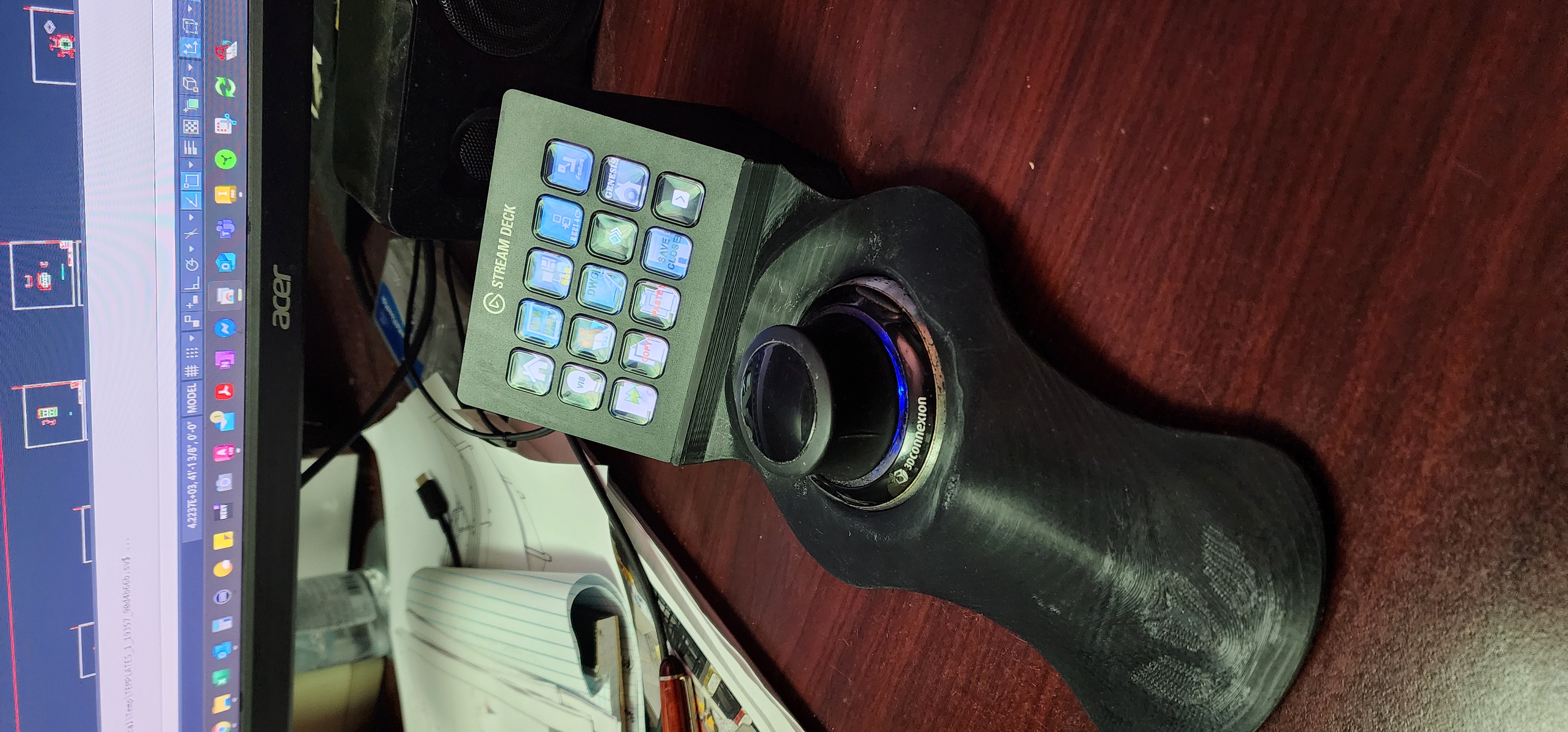 FULL WRIST FOR STREAMDECK AND OLDER 3DCONNEXION