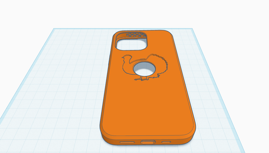 A Thanksgiving phone case