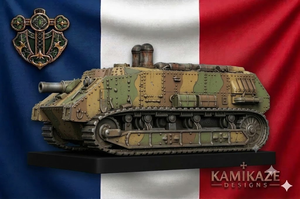 WW1 French Schneider CA1 Heavy Tank