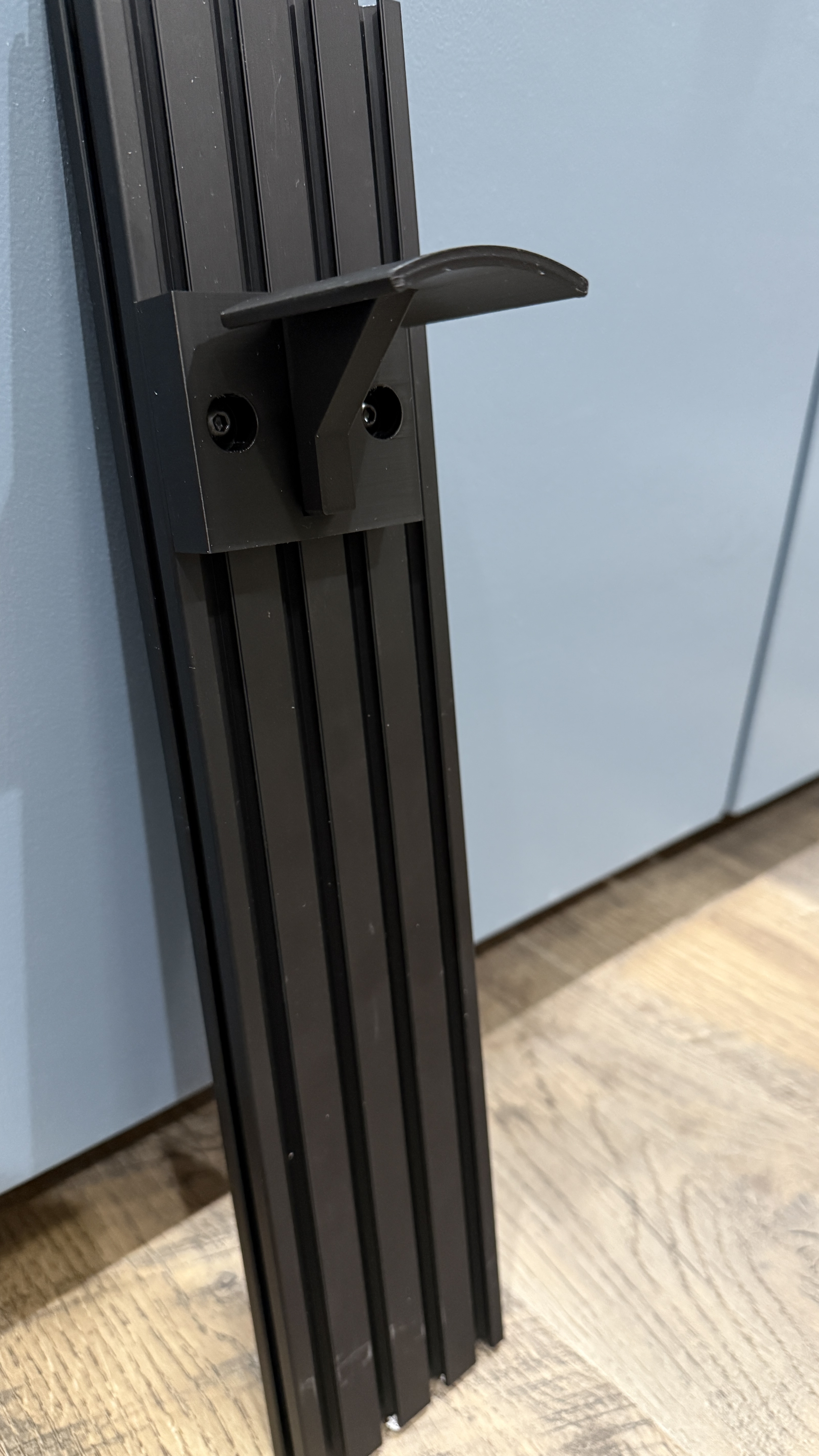 Remixed 8020 Base for Perpendicular Mount