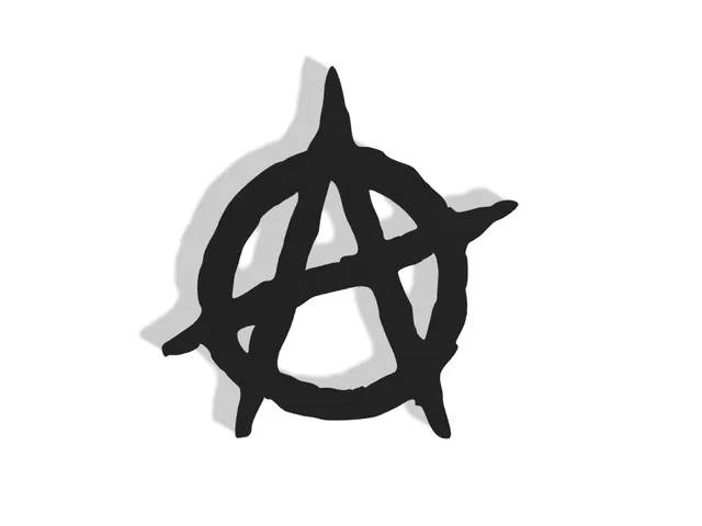 Anarchy Symbol Decor