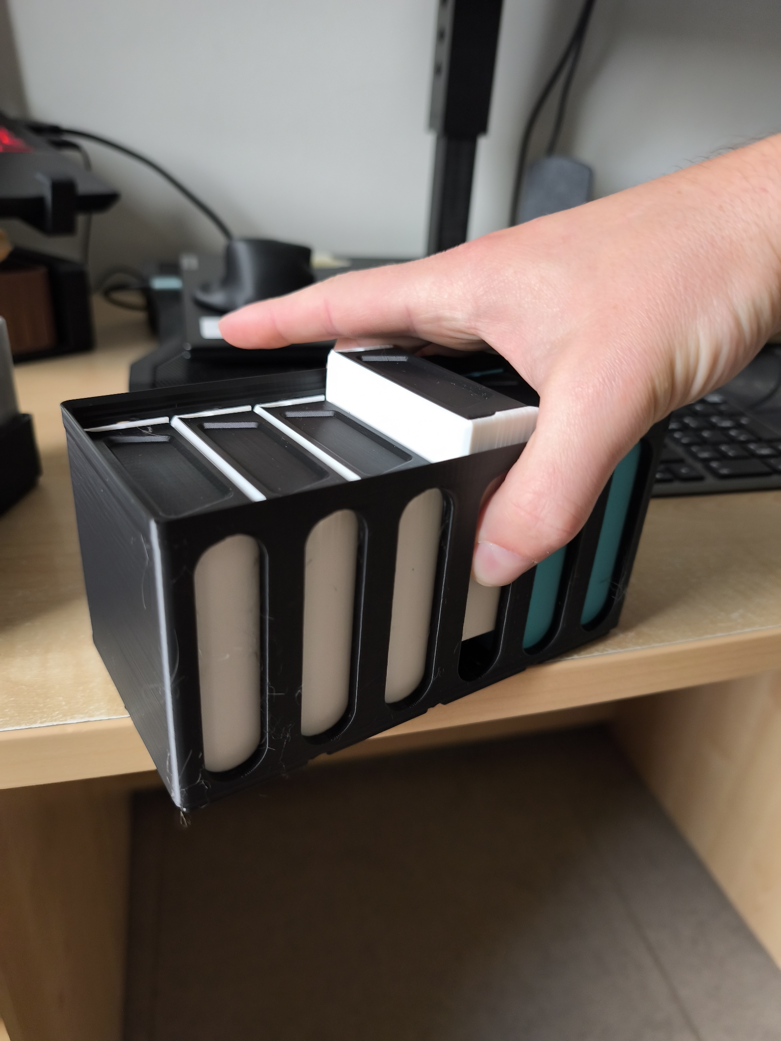 Miniatura 4 do modelo 3D Gridfinity Stackable Box for "Storage box for small parts"