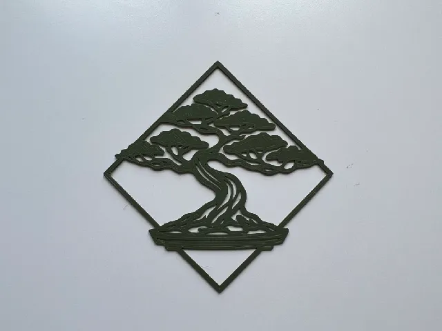 Bonsai Wall Art #2