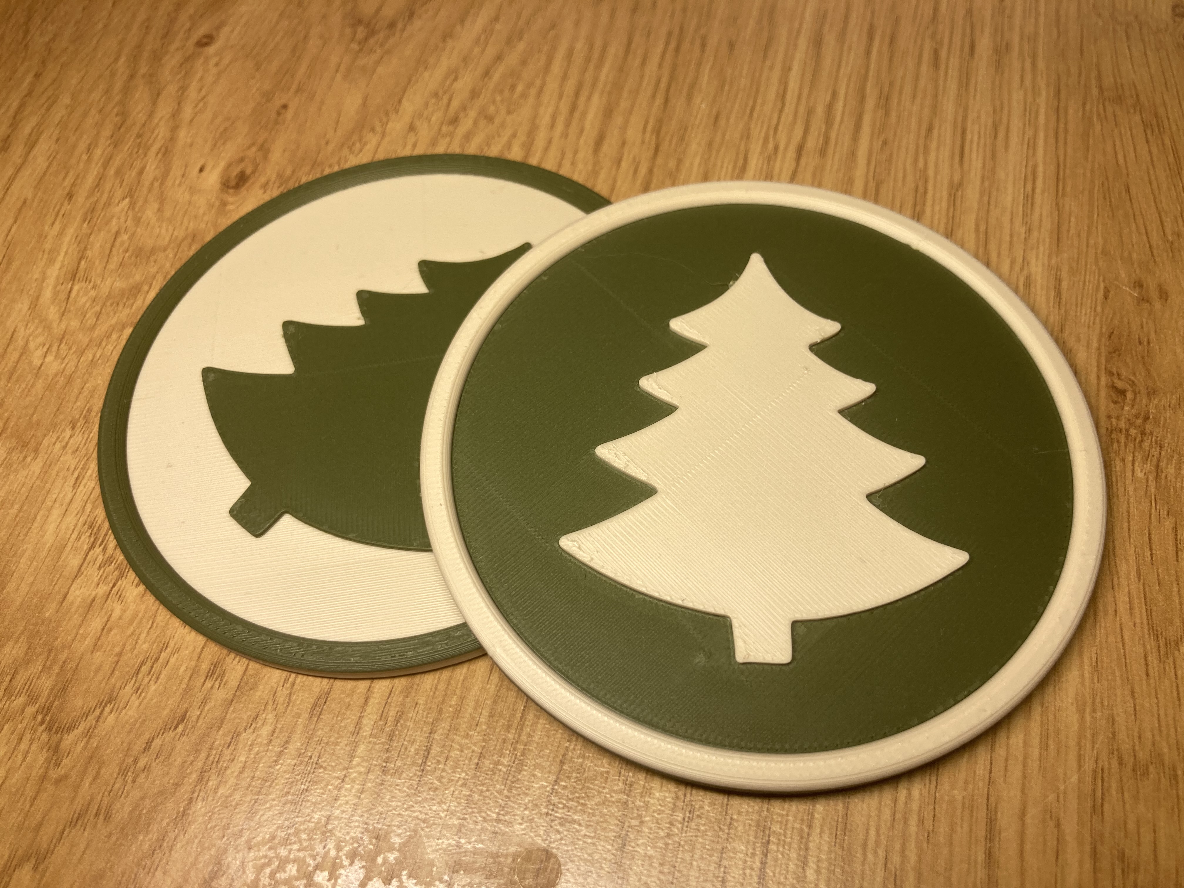Christmas Tree Coaster