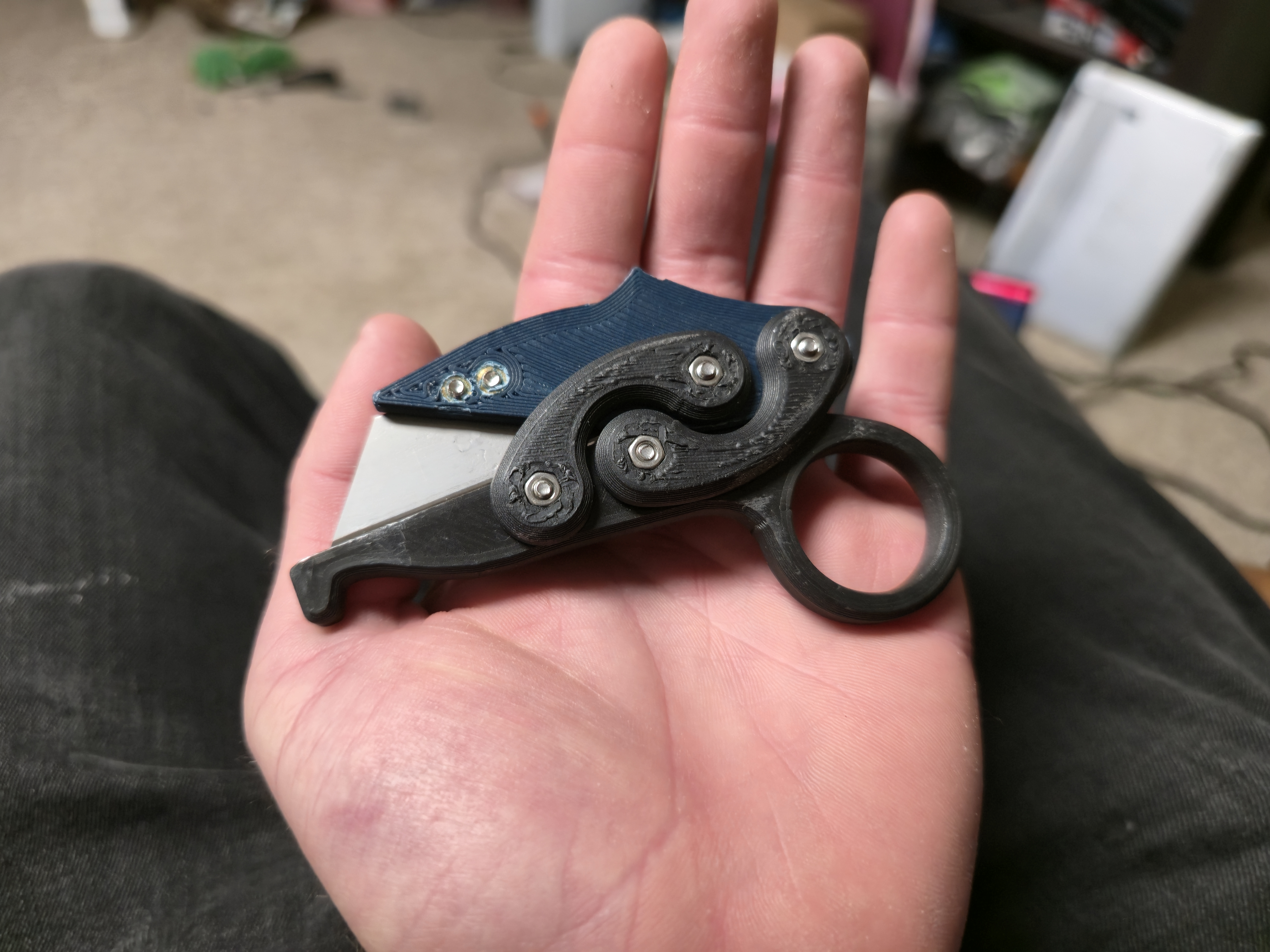 Riptide Utility Knife - M3 heat set insert version