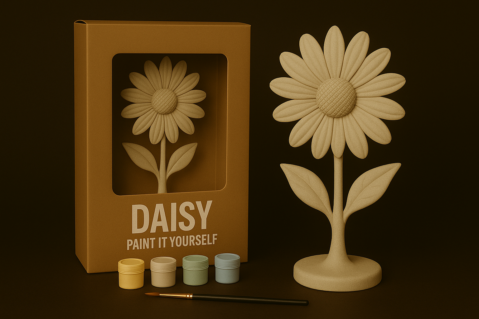 Daisy – Paint-It-Yourself