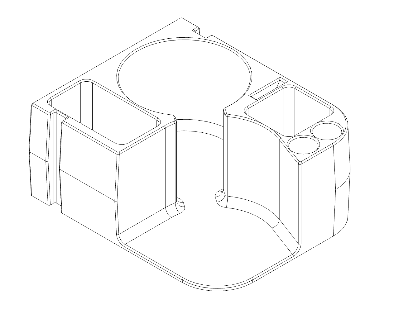 Škoda Karoq Center Console Cup Holder Insert