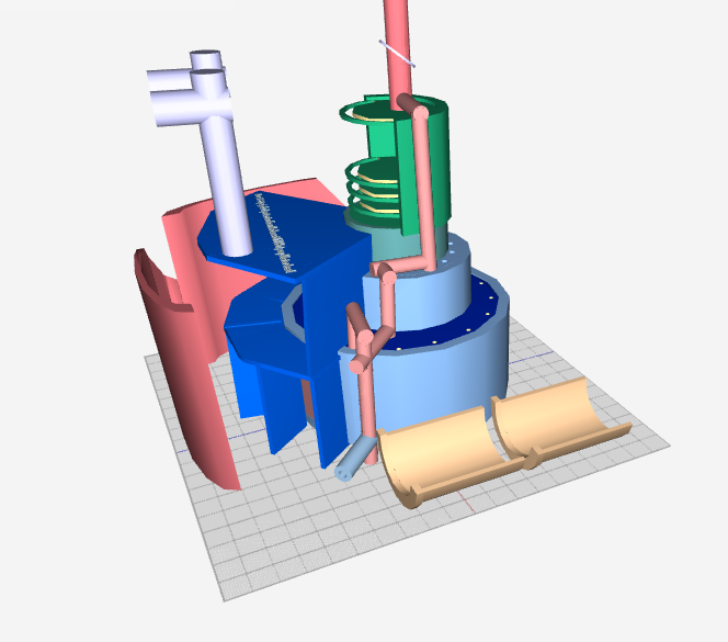 Almighty cake water fountain