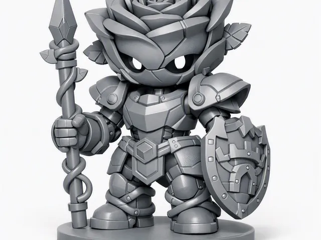 Mechanical Rose Character