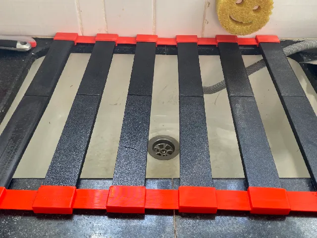 Foldable Over-Sink Dish Drying Rack