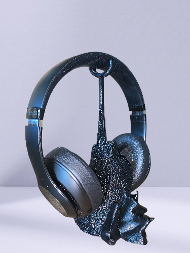 Godzilla headset holder