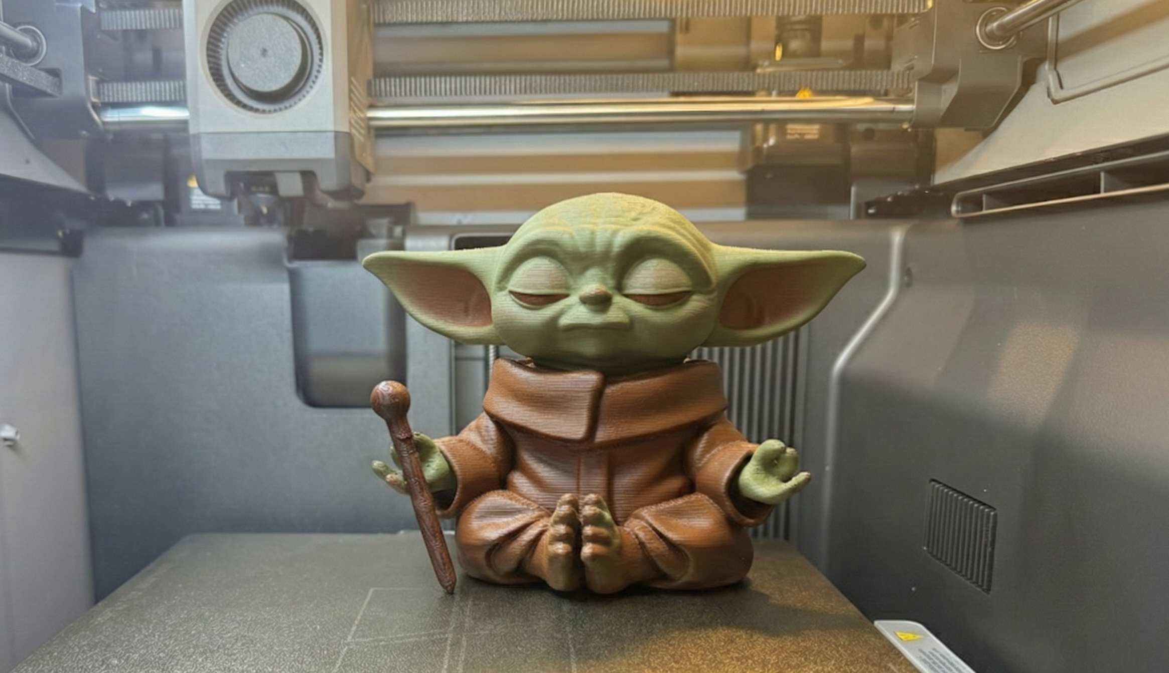 Meditating Yoda – Wise Jedi Master