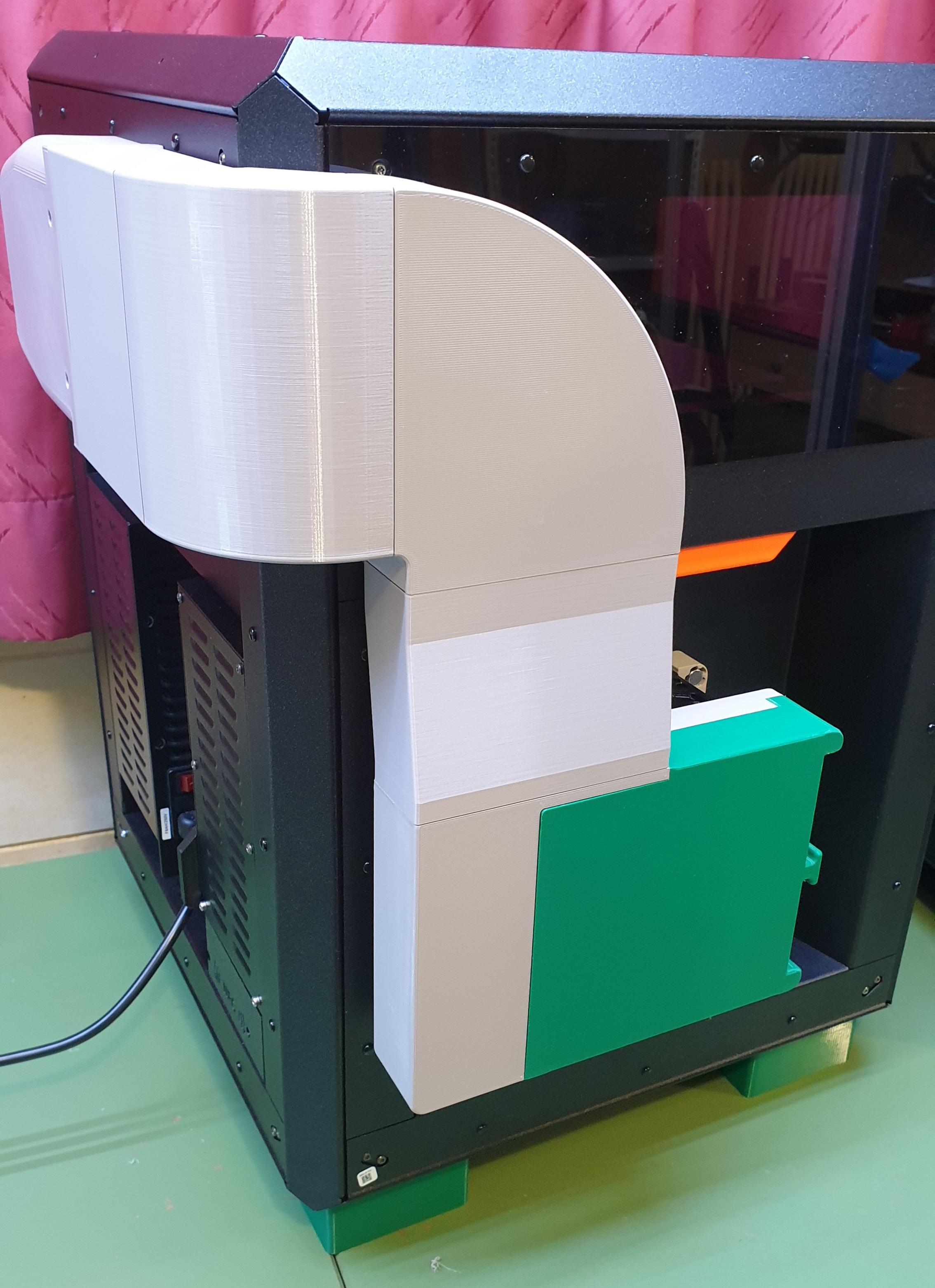 Advanced Filtration: Prusa CORE One / + : Alternative Position /  Alternative position