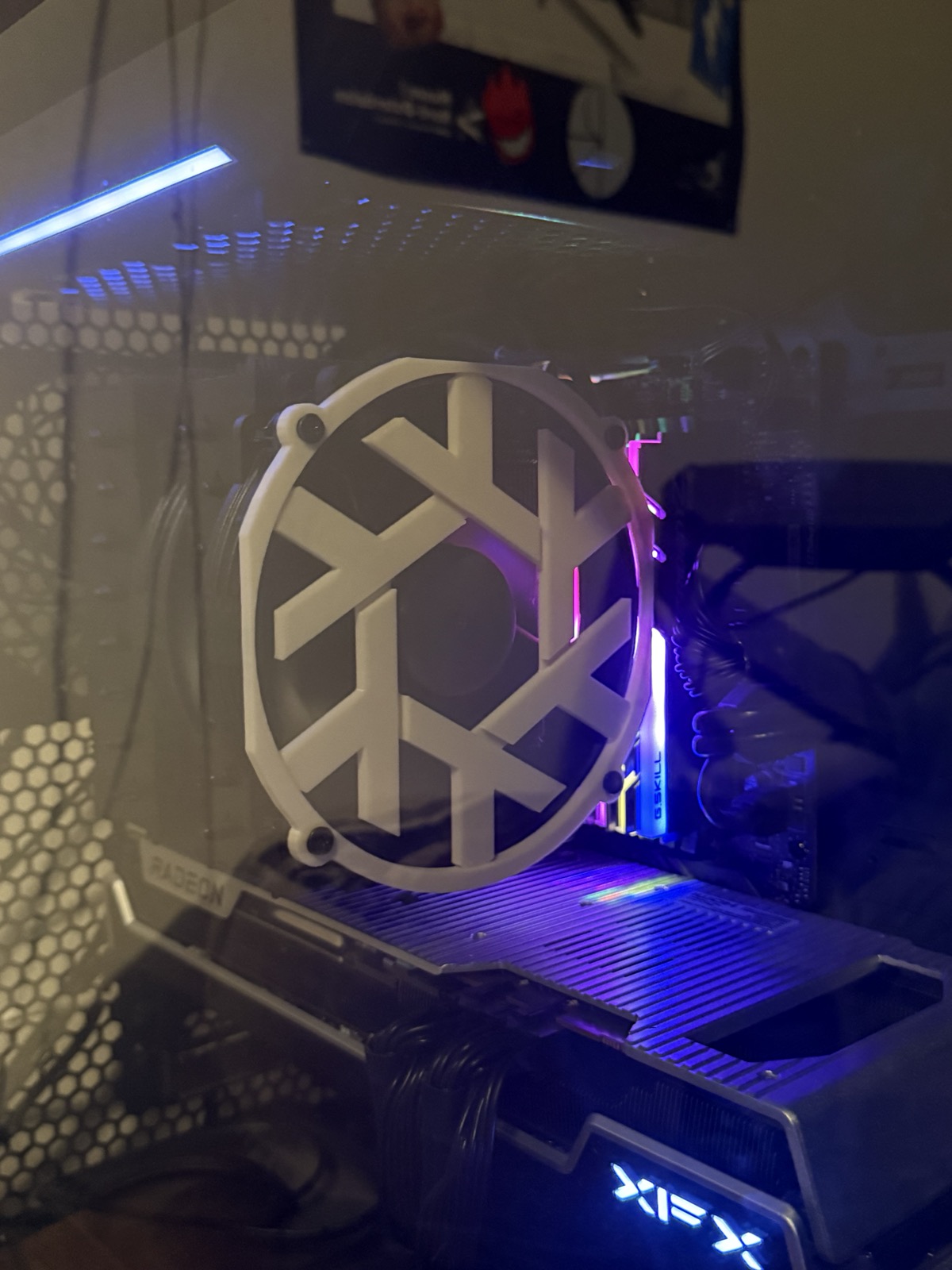 NixOS logo fangrill for Noctua NH-D15