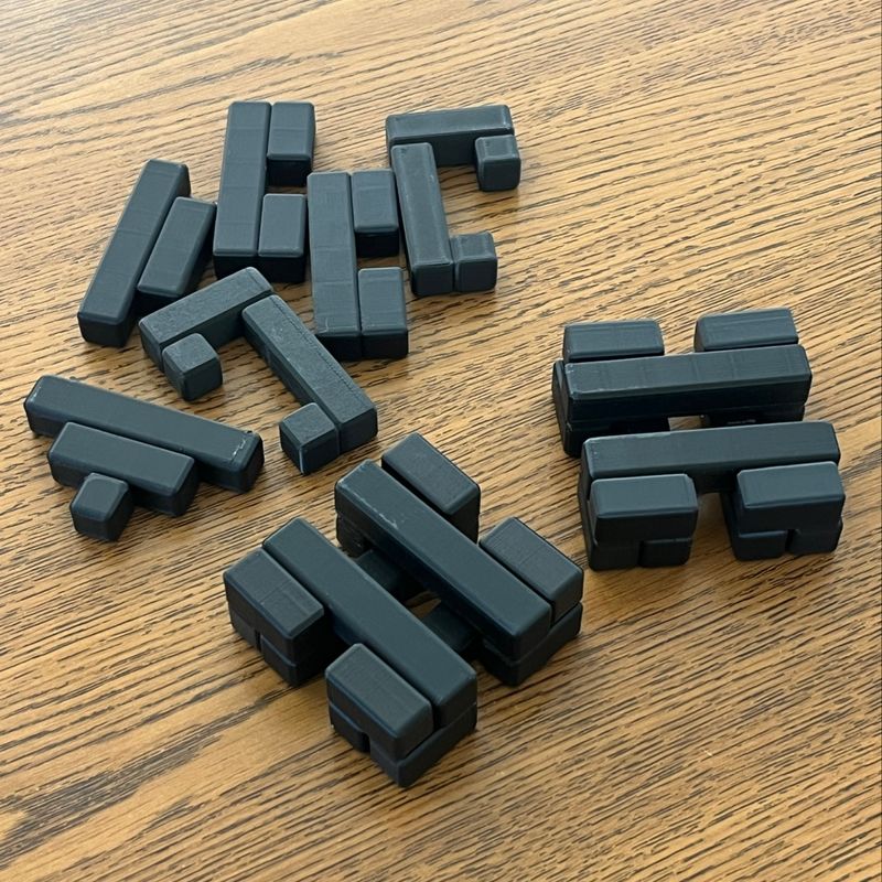 Interlocking Cube Puzzle by Corey Pasman | Download STL model ...