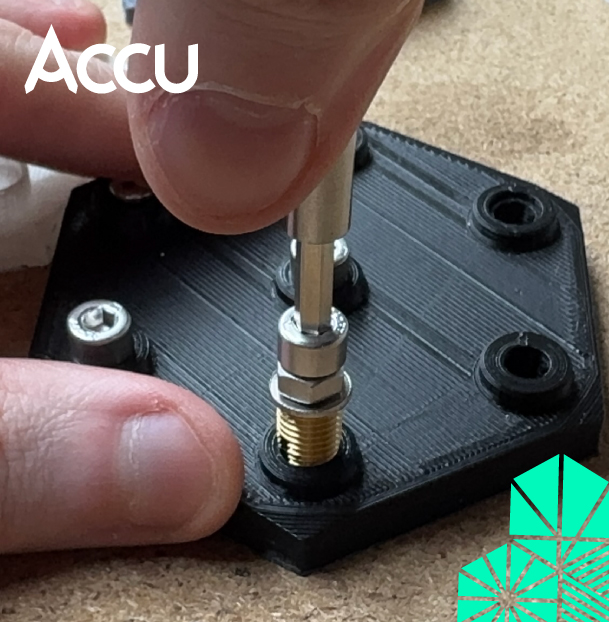 Accu Components - Heatset Insert, Threaded Insert Test Jig.