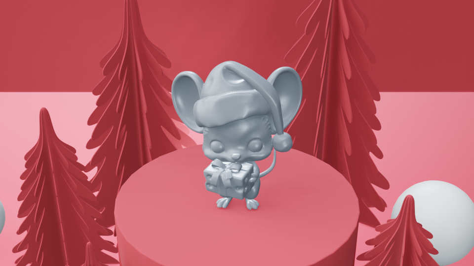 Miniatura 4 do modelo 3D Chibi Mose