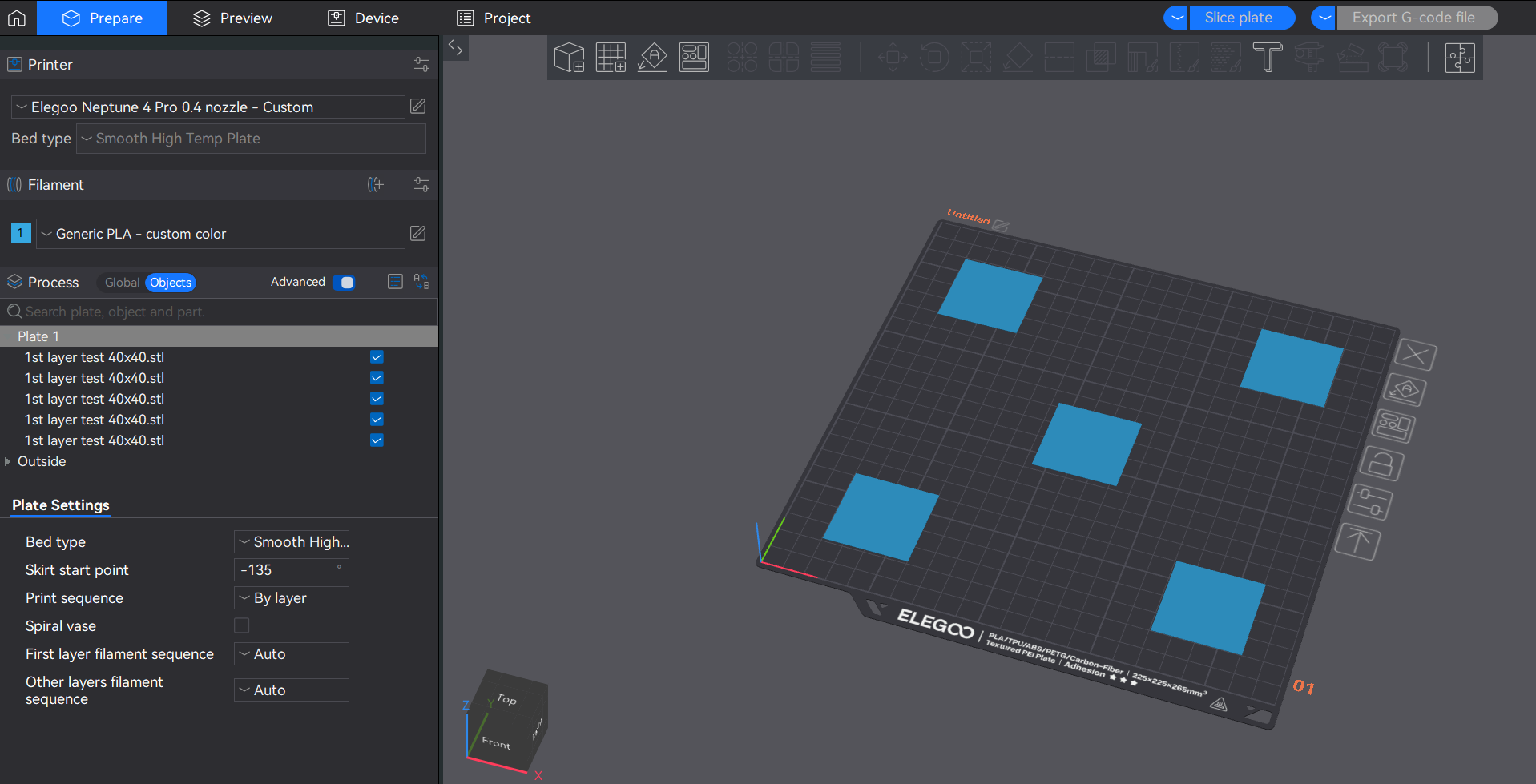 First layer test — thumbnail 2