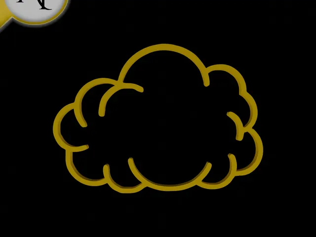 Simple Cloud Symbol - 2D Art