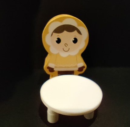 Minitables for minifigures