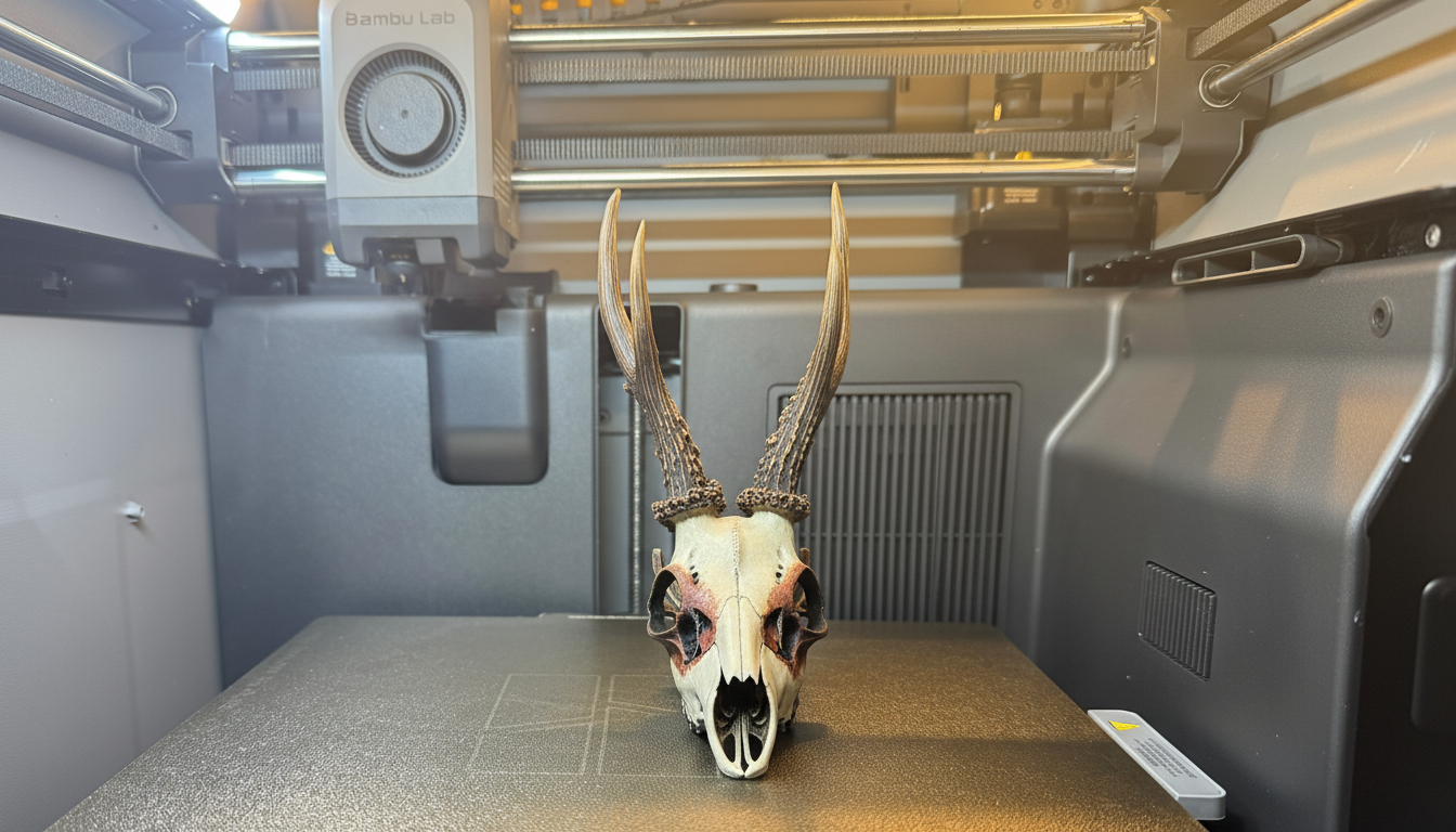 Gazelle Skull - Elegant Natural Specimen