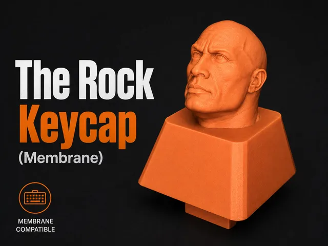 The Rock Keycap (Membrane)