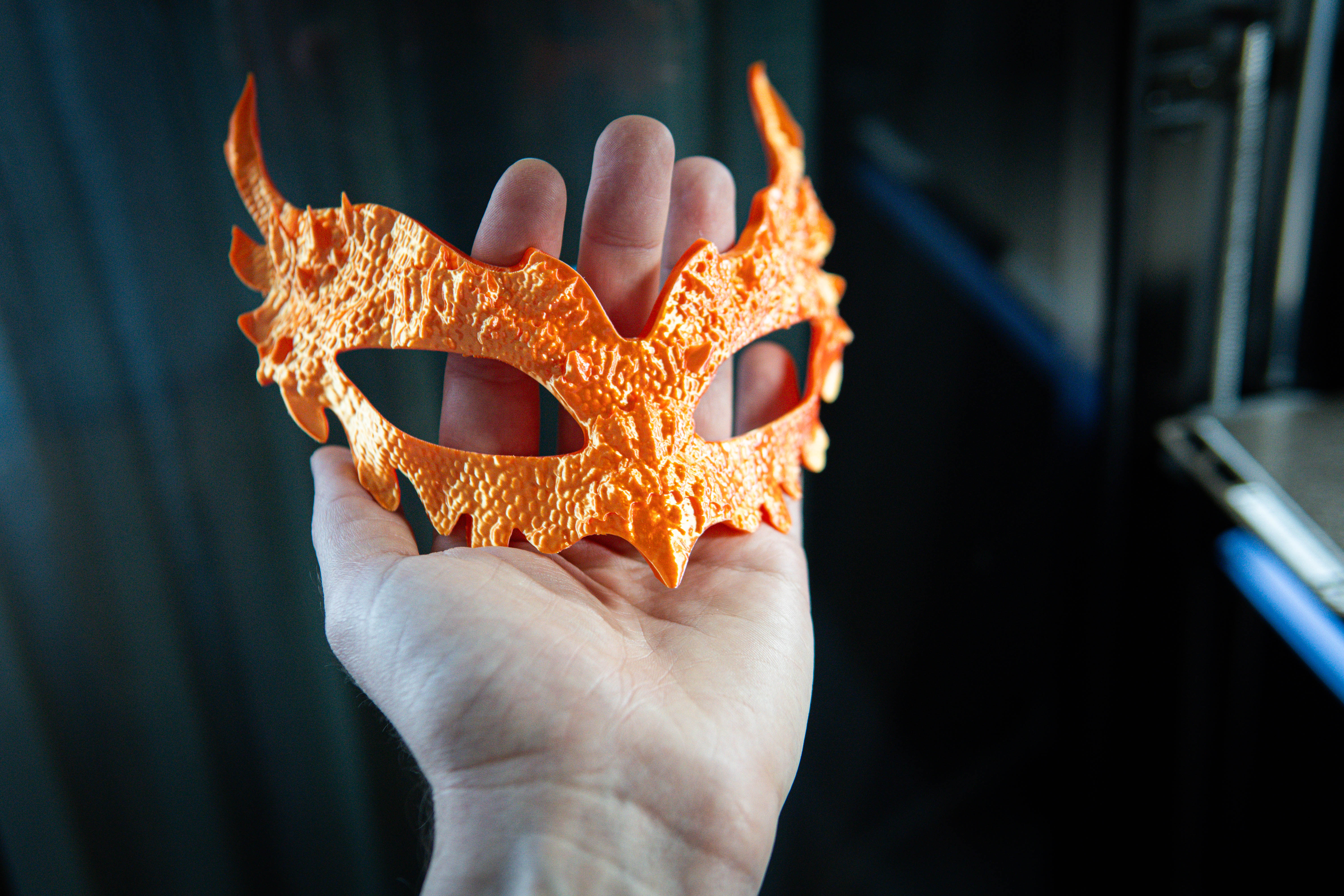 Miniatura 9 do modelo 3D Dragon Fire Mask