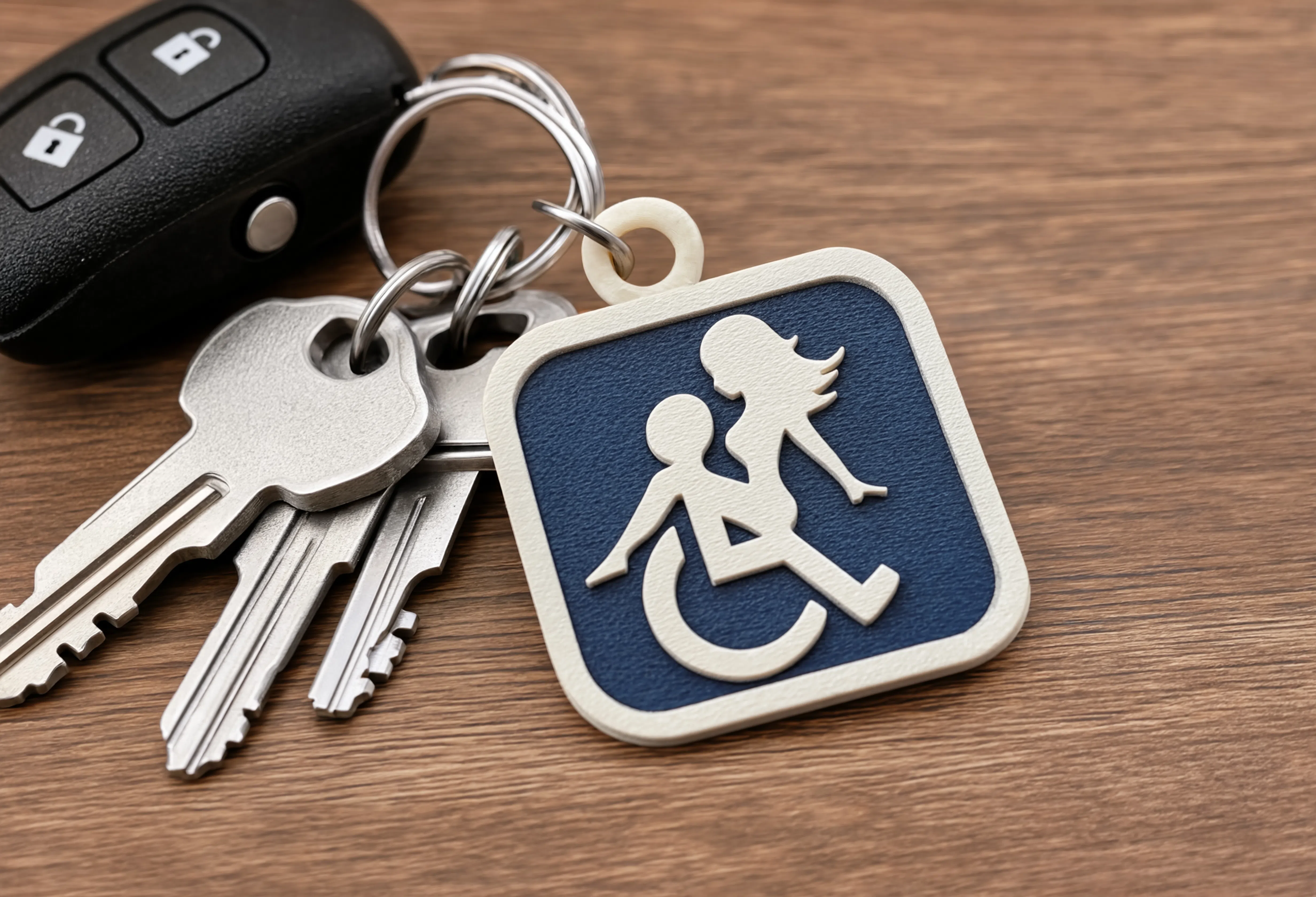 Accessible Companion Keychain