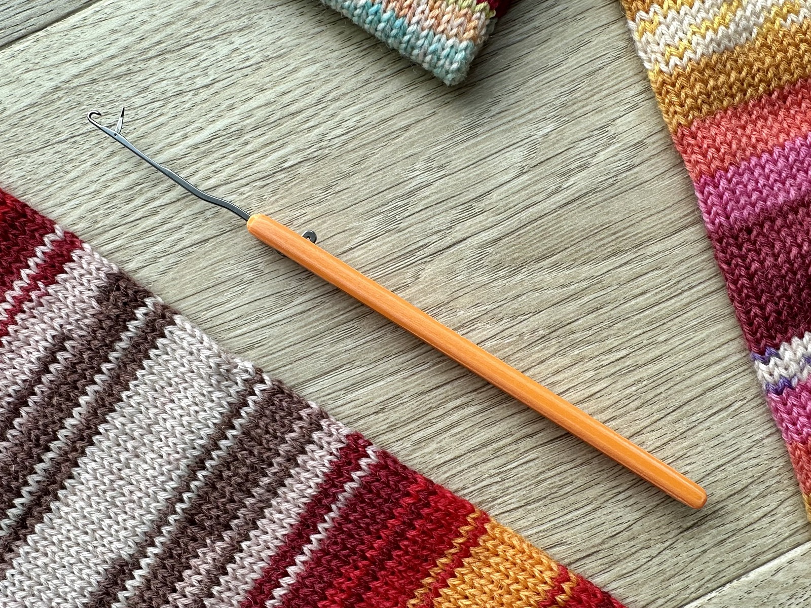 Latch Hook made with a CSM Cylinder Needle
