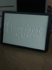 DON PAPA Light Box – Lithophane