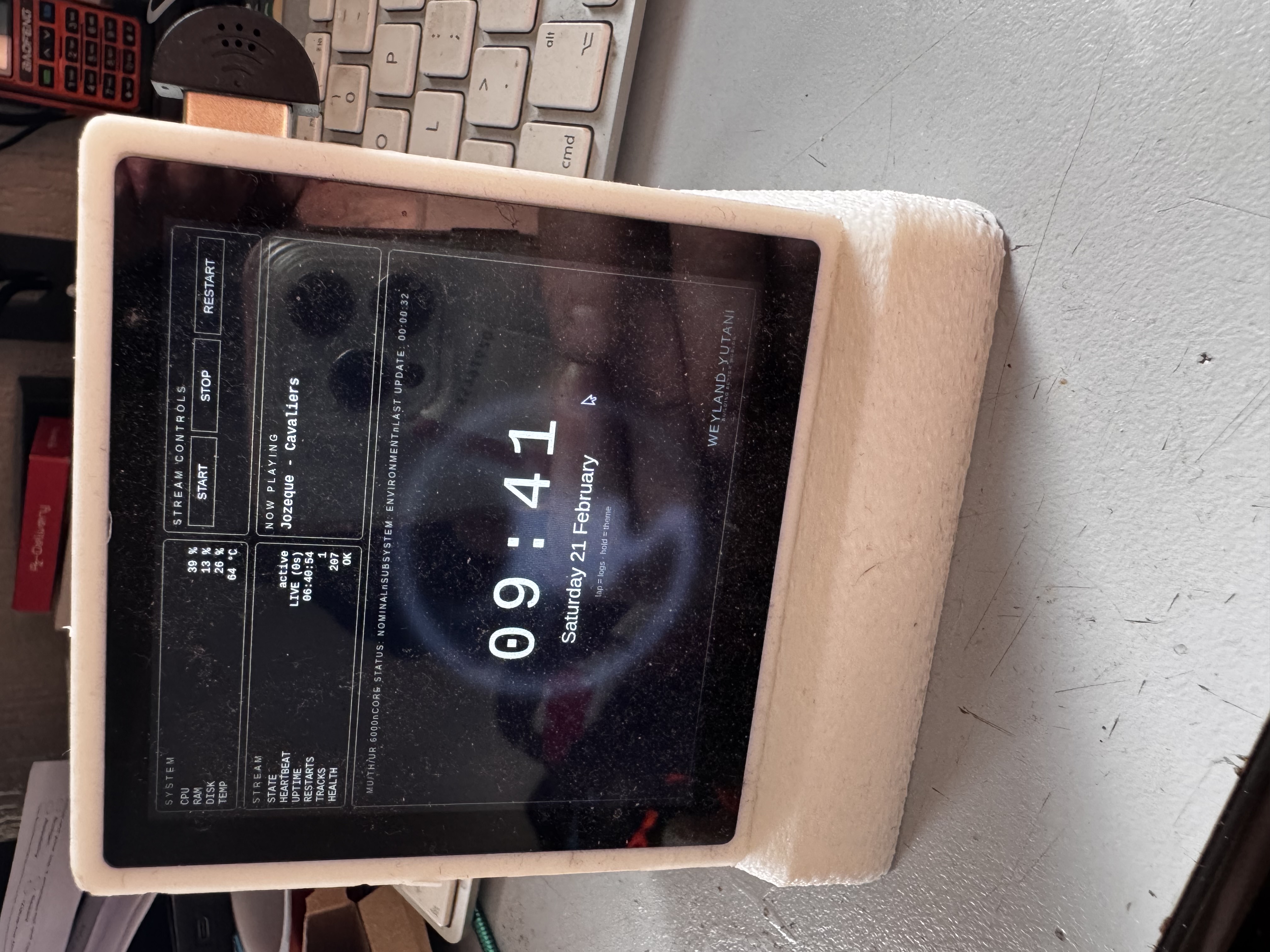 GDMK - Hyperpixel 4.0 Square Touch with Raspberry Pi5 enclosure (work in progress) — miniatura 5