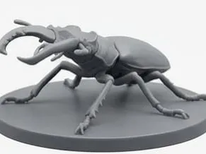 Stag Beetle Statue