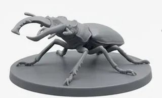 Stag Beetle Statue