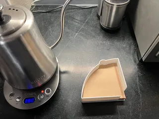 coffee filter holder (#2 conical pointy)
