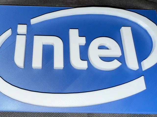 Intel Sign for office or workshop
