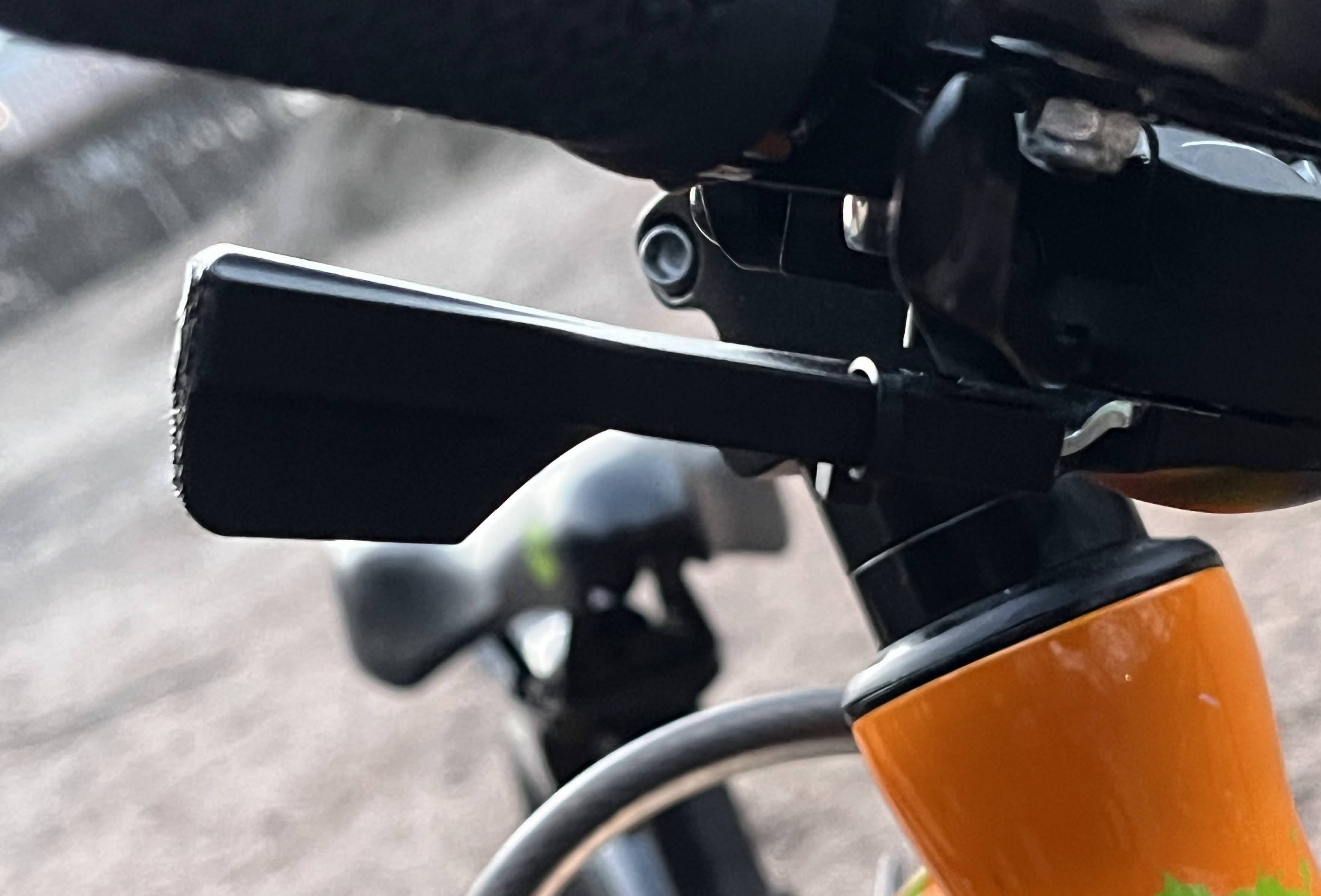 Shimano Alivio Frog bikes shift trigger lever 3D model