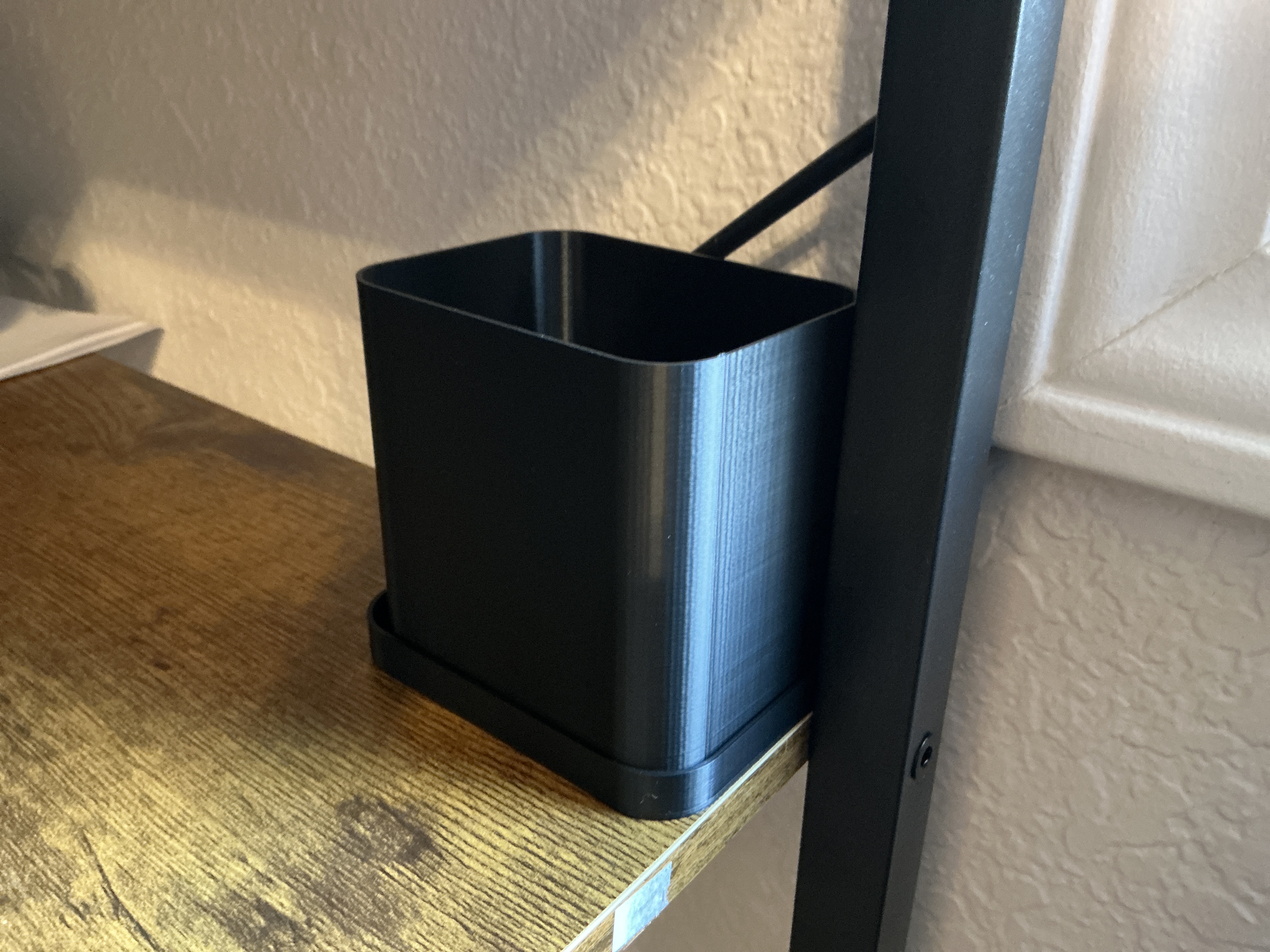 Desk trash can base 3D model
