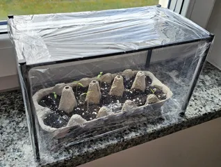 Modular Grow Tent Frame for Windowsill