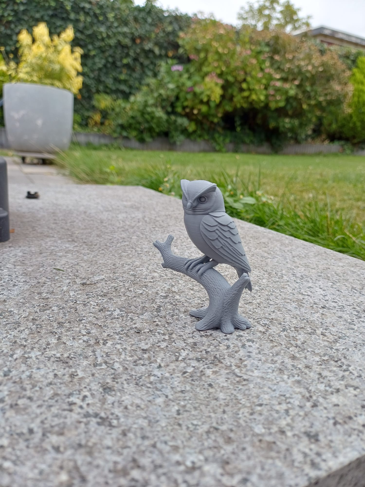 Night Watch — Perched Owl Figurine