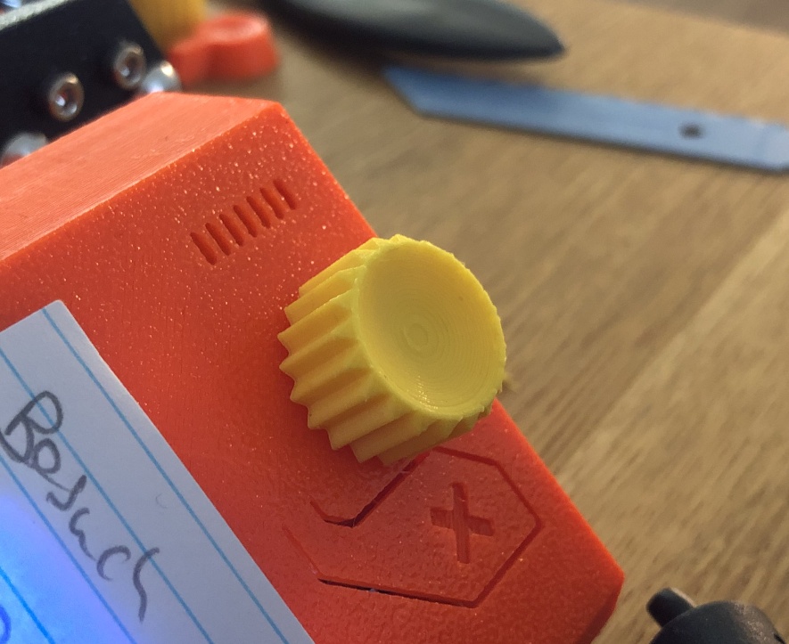 Prusa i3 MK3 rotary knob that really fits