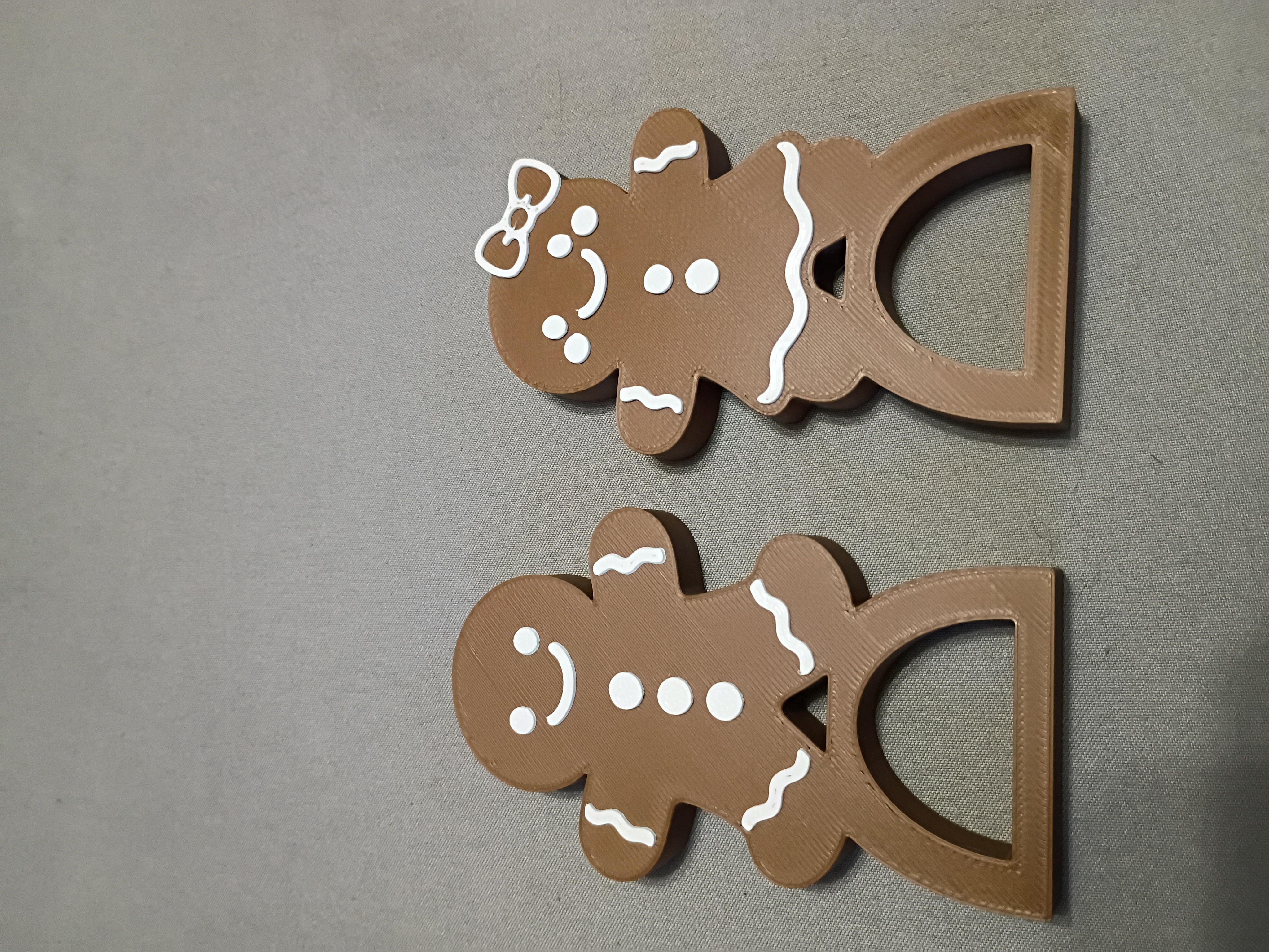 Gingerbread Man / Woman Napkin Rings