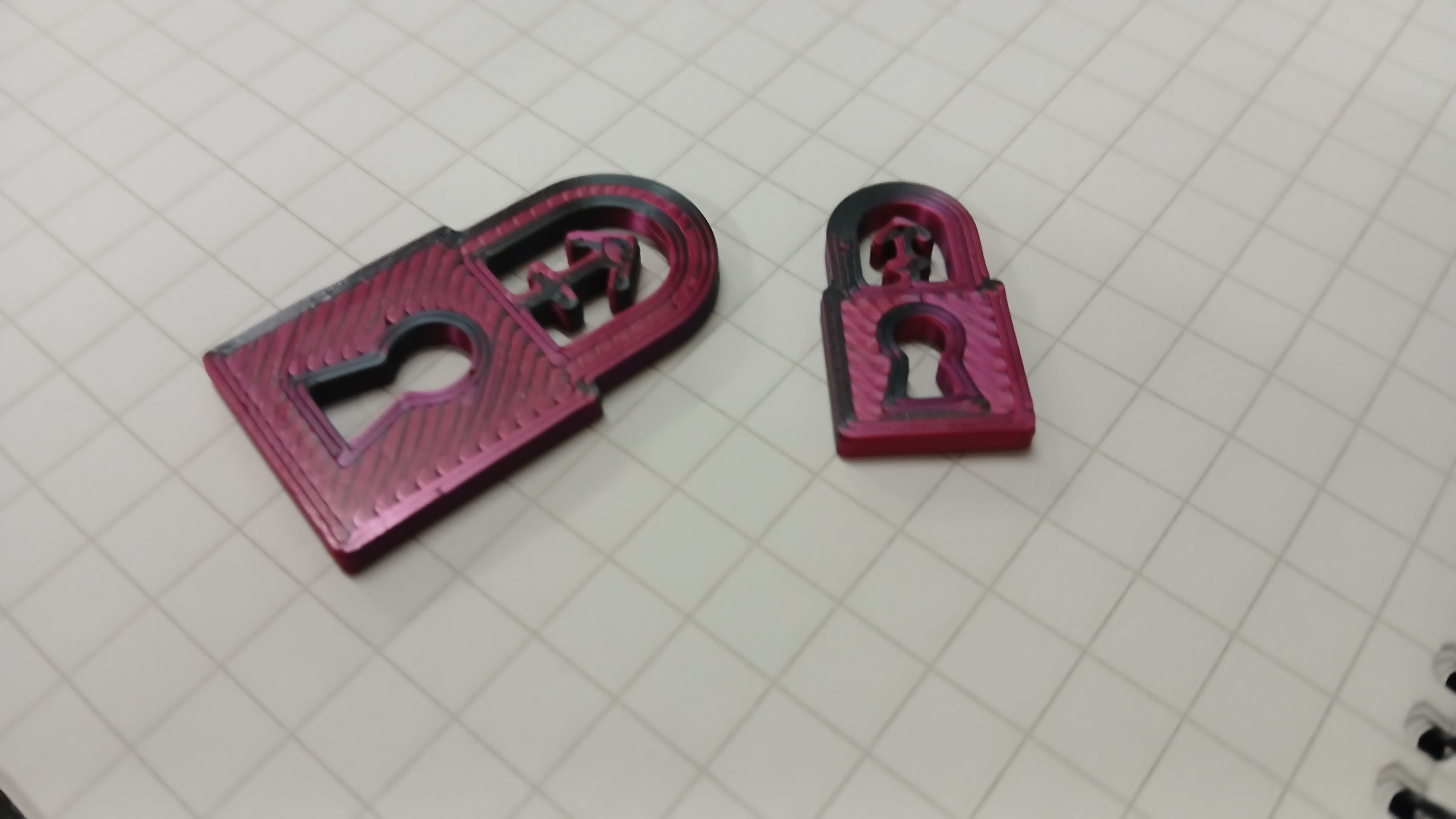 Trans Lock Pendant