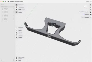 Supporto da soffitto Thule Wing Bar Evo
