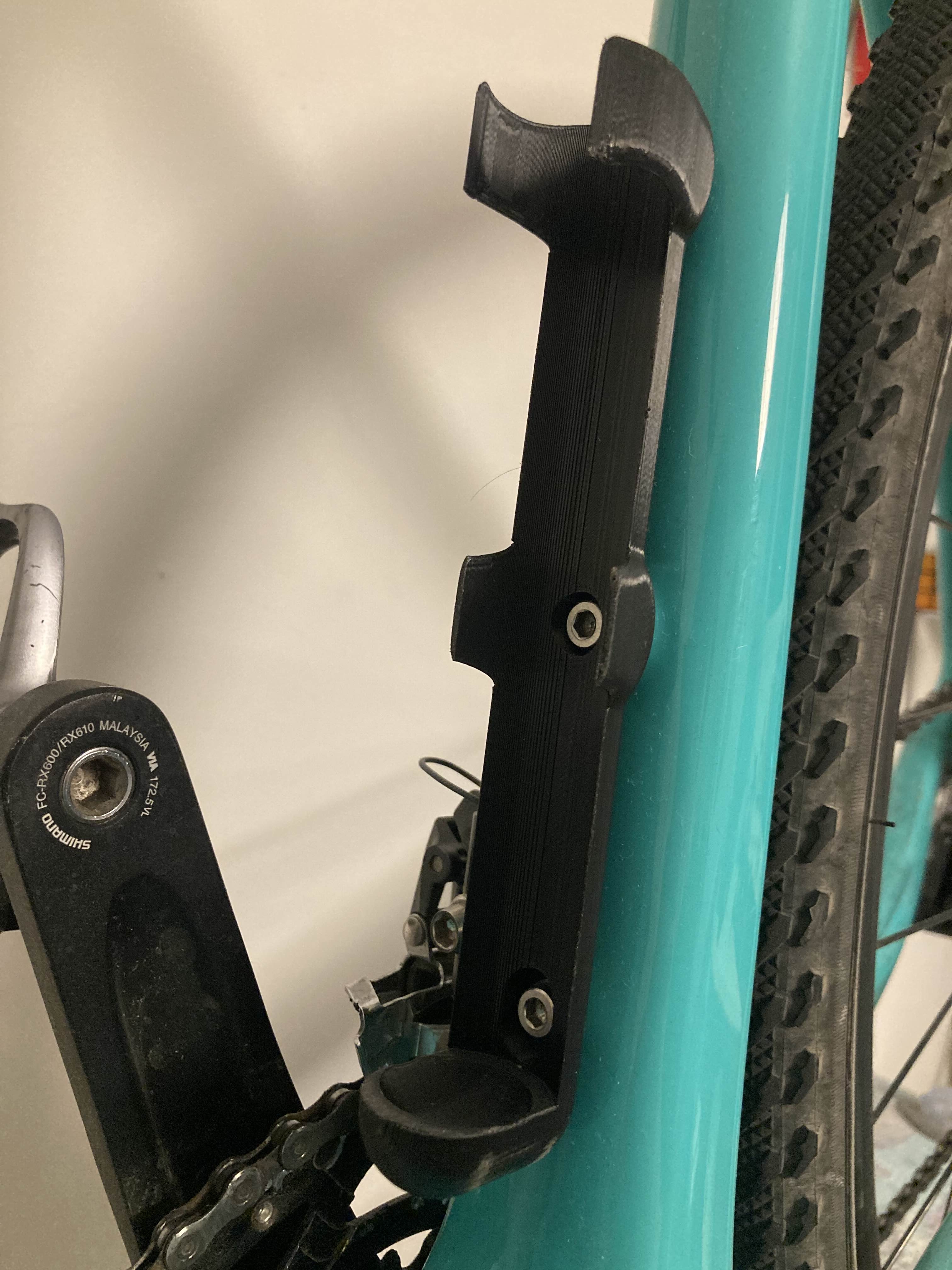 Decathlon bike pump holder