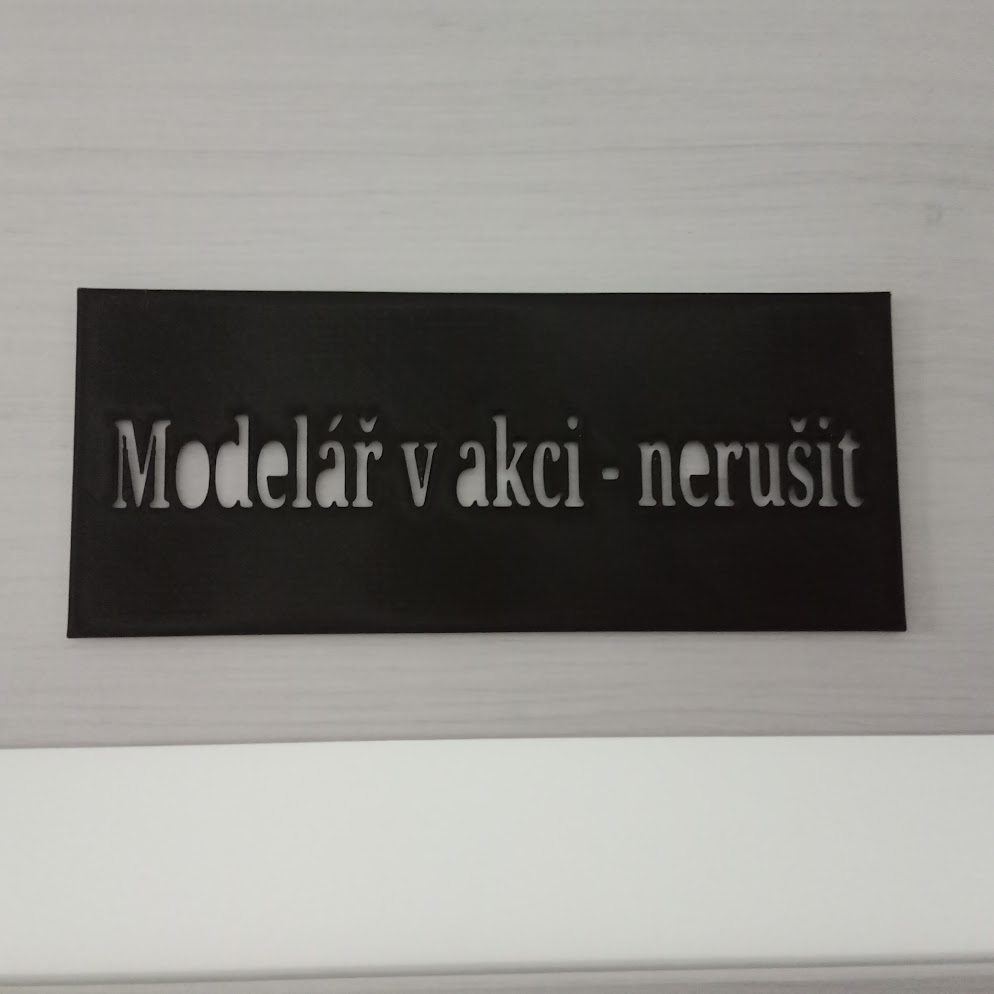modelář v akci