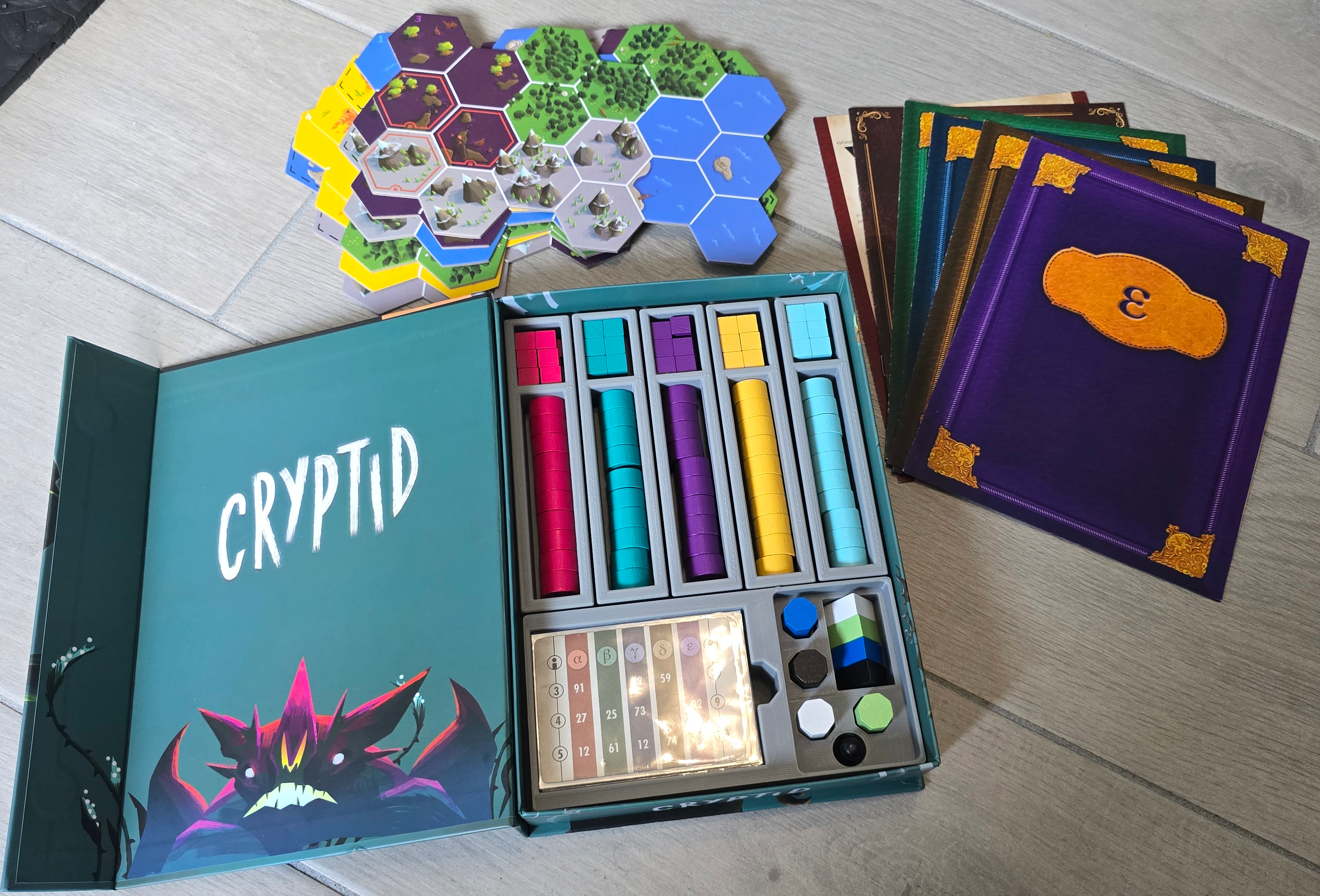 Cryptid organizer
