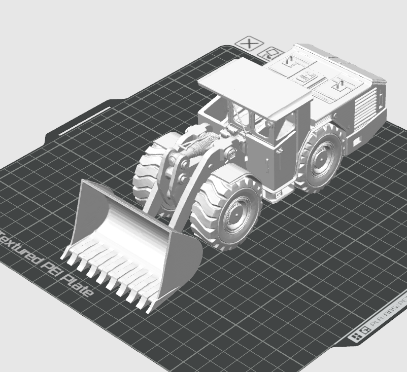 Miniatura 2 do modelo 3D wheel loader