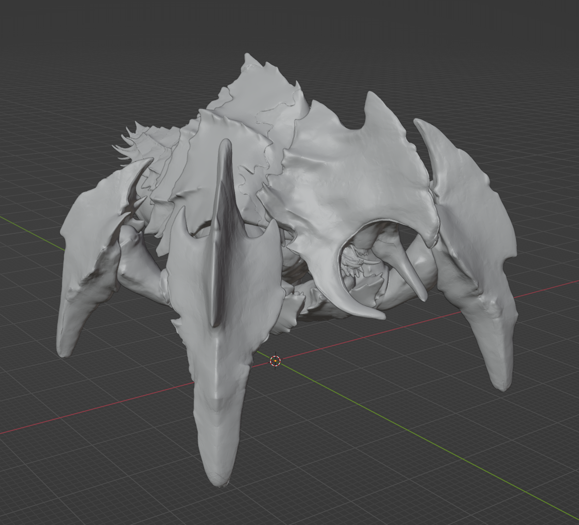 Armoured Charger from Helldivers 2 separated by parts