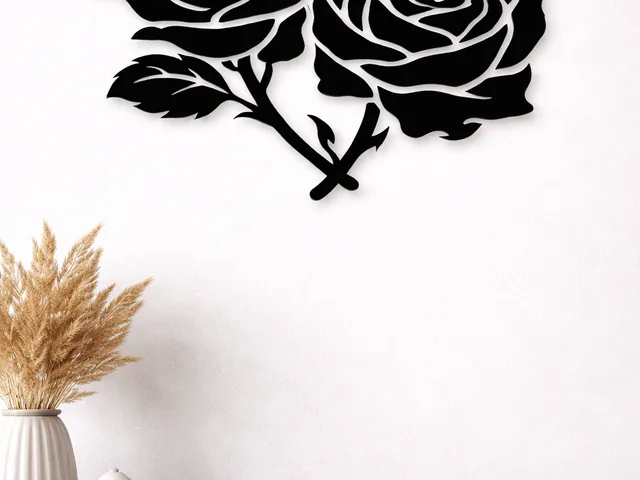 Rose Wall Art